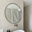 Circular Steel Mirror